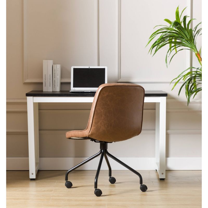 Modern Rolling Office Chair - WOVENBYRD, 4 of 14
