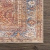 Hauteloom Anshu Peach Washable Area Rug - 3 of 4