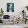 Stupell Industries Frida Kahlo Floral Portrait Canvas Wall Art - 2 of 4