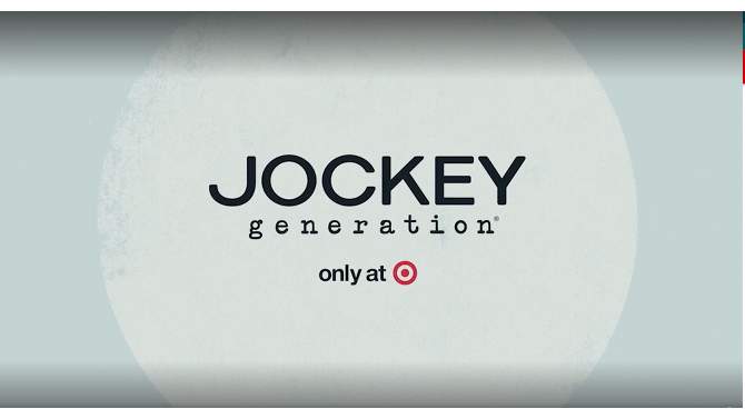 Jockey Generation™ Women's 2pk Worry Proof Moderate Absorbency Period Panty Briefs, 2 of 8, play video