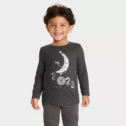 Toddler Boys' Printed Graphic Long Sleeve T-Shirt - Cat & Jack™