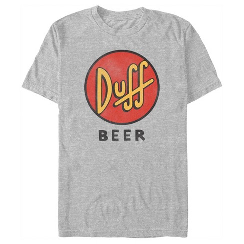 Men's The Simpsons Duff Beer Classic Logo T-shirt : Target