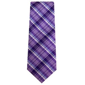 Men's Plaid 3.5 Inch Wide And 62 Inch X-Long Woven Neckties - 1 of 4