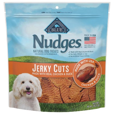 exp date 09/2024---Blue Buffalo Nudges with Duck and Chicken Jerky Cuts ...