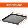 BBQ Grilling Mesh Basket (12x12") Heavy Duty 100% Non Stick Reusable Grilling Basket for Indoor & Outdoor Barbecue Grilling- Raised Sides Keeps Food - 3 of 4