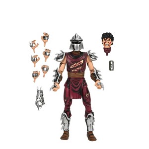 NECA Teenage Mutant Ninja Turtles Mirage Comics Battle Damaged Shredder 7" Scale Action Figure - 1 of 4