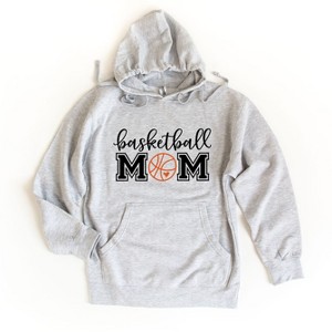 Simply Sage Market Women's Graphic Hoodie Basketball Mom With Ball - 1 of 2