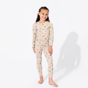 Bellabu Bear Baby Football Bamboo Kids Pajamas - 1 of 4