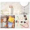 Unique Bargains Travel Toiletry Bag Makeup Bag Organizer Toiletry Organizer Travel Cosmetic Bag Waterproof PVC 1PC - 2 of 4