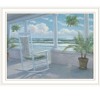 HomeRoots Coastal Porch White Framed Print Wall Art - 4 of 4