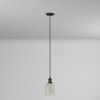Caledonia - 1 Light Cord Hung Mini Pendant In Industrial Style-10 Inches Tall and 5 Inches Wide - 2 of 4