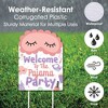 Big Dot of Happiness Pajama Slumber Party - Party Decorations - Girls Sleepover Birthday Party Welcome Yard Sign - 3 of 4
