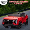 24V 2 Seater Kids Ride On Car Licensed Cadillac Electric Car Toy for Toddlers with 2.4G Remote Control - 2 of 4