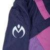 Jojo’s Bizarre Adventure Diamond Is Unbreakable Long Sleeve Purple Hooded Anorak - 4 of 4