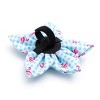 The Worthy Dog Gingham Flamingos Flower Accessory - 2 of 3