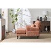 Lycvki Modern Upholstered Chaise Lounge Leisure Sofa Recliner - 3 of 4