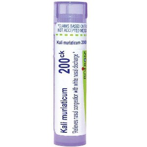 Kali Muriaticum 200CK by Boiron Homeopathic Single Medicine For Cough, Cold & Flu  -  80 Pellet - 1 of 4