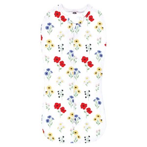 Hudson Baby Infant Girl Sleep Pod, Wildflower, 0-2 Months - 1 of 3