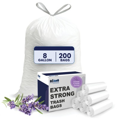 Plasticplace 8 Gallon Scented Garbage Can Liners