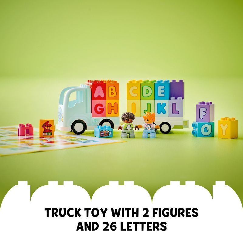LEGO DUPLO Town Alphabet Truck Toy 10421, 5 of 8