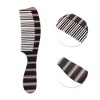 Unique Bargains Durable Hair Straightening Comb For Curly Hair Black 1 Pc - 3 of 4