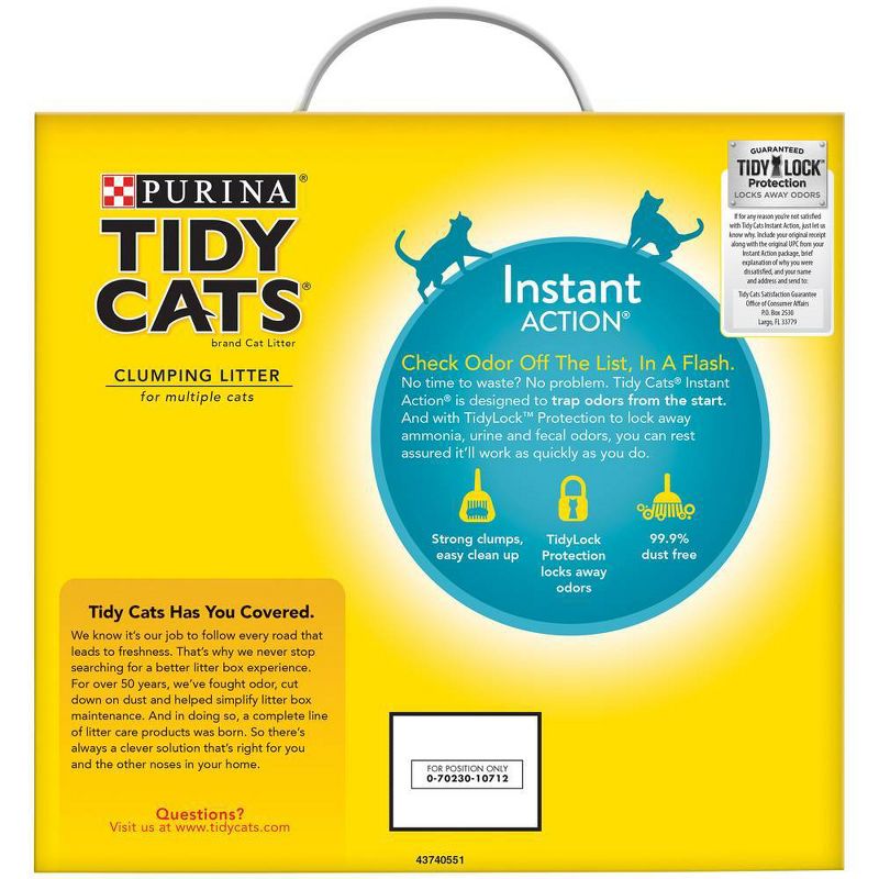 Purina Tidy Cats Clumping Instant Action Cat Litter, 3 of 6