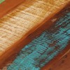 vidaXL Coffee Table Multicolour Reclaimed wood and iron Medium Durable - 4 of 4