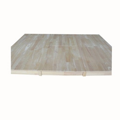 Java Butterfly Leaf Extendable Unfinished Wood Dining Table