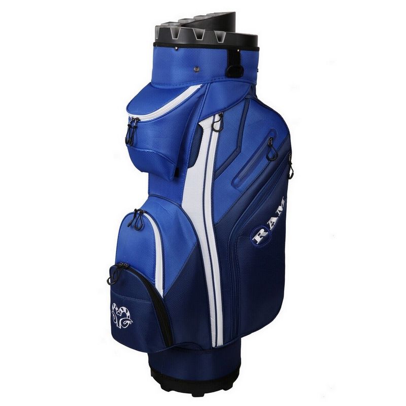 Ram Golf Premium Cart Bag with 14 Way Molded Organizer Divider Top, 5 of 10