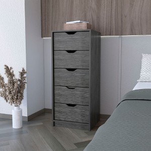 NicBex 5 Drawer Dresser with Superior Top Modern Closet Organizers and Storage Chests of Drawers for Bedroom, Living Room, Hallway - 1 of 4