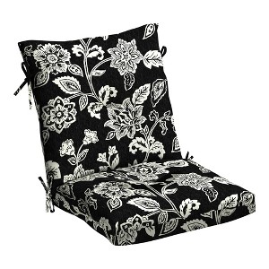 ARDEN Outdoor Plush Modern Tufted Blowfill Dining Chair Cushion, 21 x 40, Water Repellent, Fade Resistant - 1 of 4