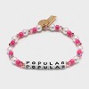 Wicked x Little Words Project Popular Beaded Bracelet - Pink - 4 of 4