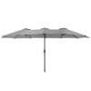Sonkuki 15x9ft Double-Sided Patio Umbrella Aluminum with Large Canopy - 2 of 4