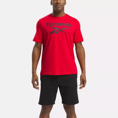 Reebok Reebok Identity Big Stacked Logo T-shirt S Vector Red : Target