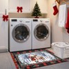 Christmas Area Rug Santa Claus Washable Rugs for Living Room Throw Rugs Non Slip, Soft Low Pile Floor Runners Christmas Decorations - 3 of 4