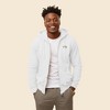 Dalix Cappuccino Embroidered Zip Hoodie Fleece Long Sleeve Pocket Warm Soft Mens - 3 of 4
