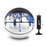 LVL UP Elevate Series Deflated Basketball Bundle Includes Pump and Needle