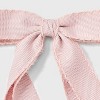 Girls' Ribbon Bow Barrette - Cat & Jack™ Pink - 3 of 3