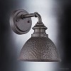 Urban Ambiance Luxury Hammered Outdoor Wall Light,  9-3/4" x 8",  Aged Pewter Finish, UHP1175 - 3 of 4