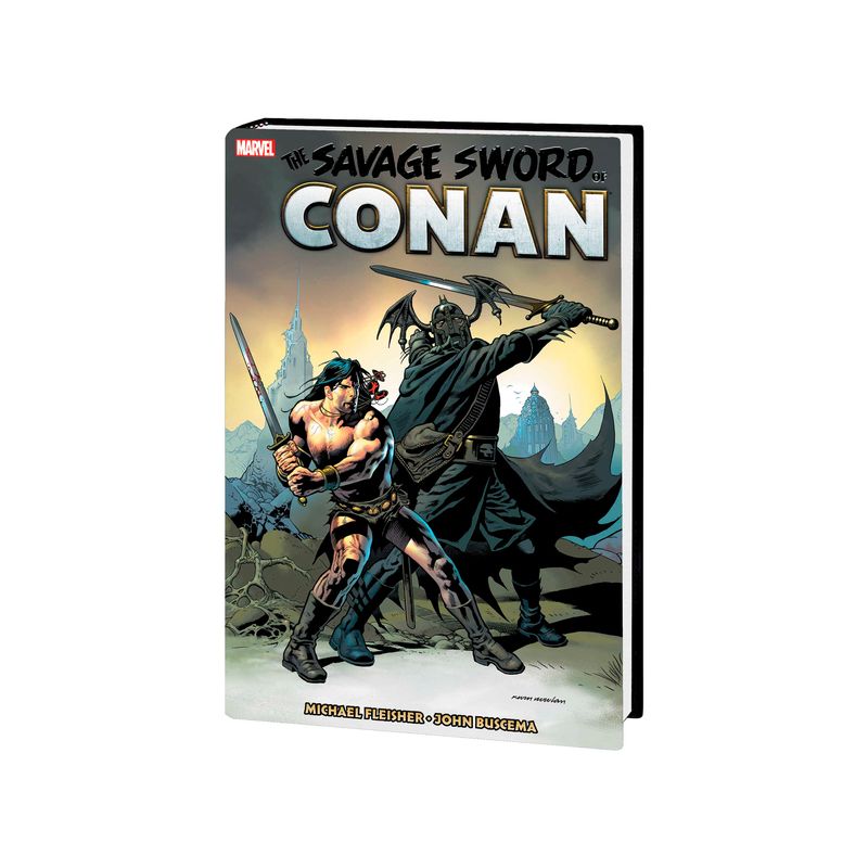 Savage Sword of Conan: The Original Marvel Years Omnibus Vol. 7 - by  Michael Fleischer & Marvel Various (Hardcover), 1 of 2