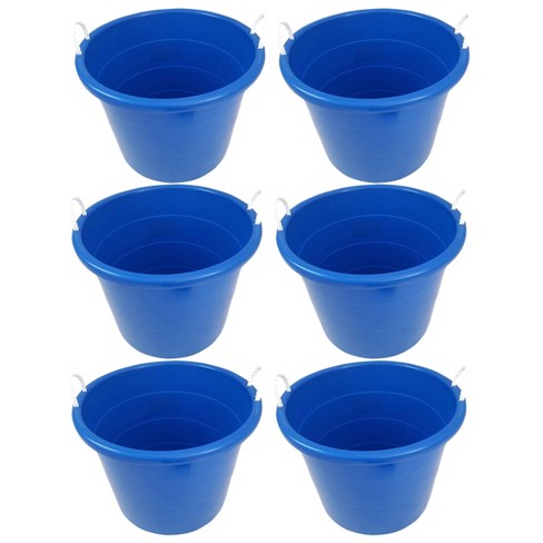 1pc Large Capacity Gradient Plastic Space Cup With Rope Handle