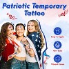 4E's Novelty Patriotic Temporary Tattoos 100 Pcs, 4th of July Tattoos, Fake Tattoos for Independence Day Party Supplies - 3 of 4