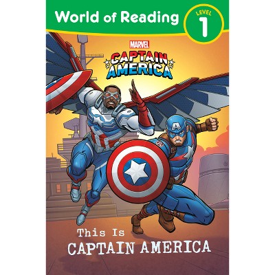 World of Reading: This Is Captain America - by Marvel Press Book Group  (Paperback)