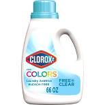 Clorox 2 for Colors - Free & Clear Stain Remover and Color Brightener - 66oz