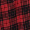 plaid black & red