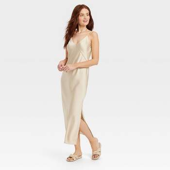 Women's Midi Slip Dress - A New Day™