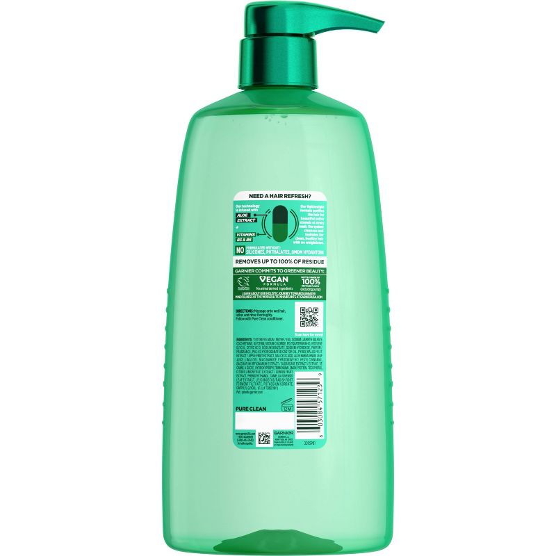 Garnier Fructis Pure Clean Aloe Extract Fortifying Shampoo, 5 of 6
