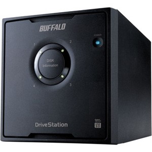 Buffalo DriveStation Quad High Performance RAID Storage & Backup - HD-QH8TU3R5 - External Drives - 1 of 4