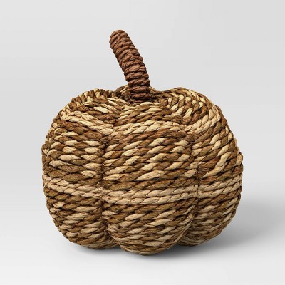Patterned Woven Pumpkin Natural - Threshold™
