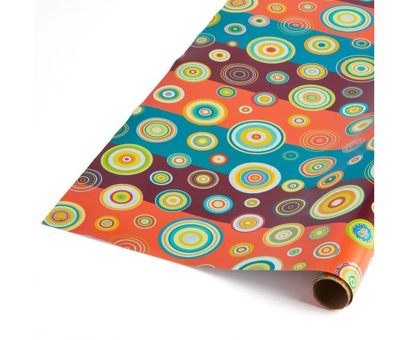 Papyrus Abacus Circles Roll Wrap